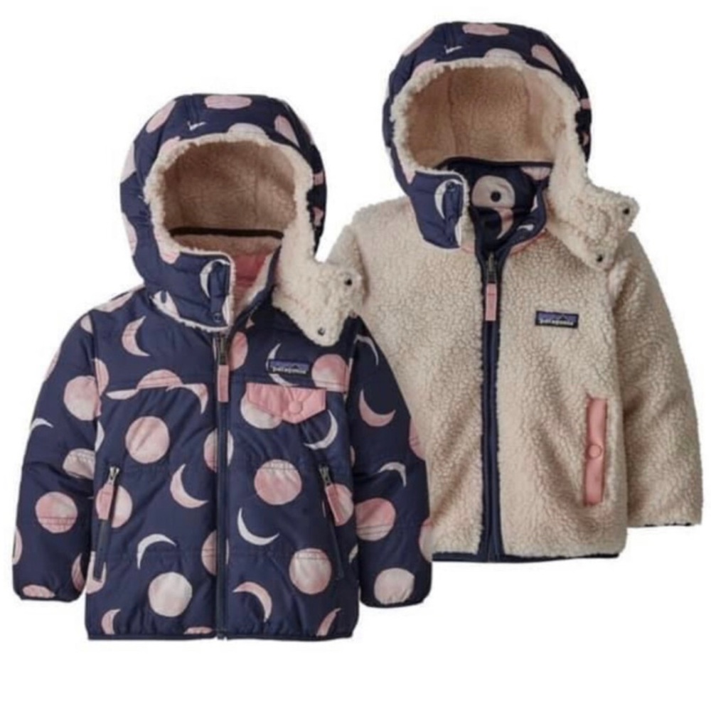 Patagonia Toddler Reversible Tribbles Hooded Jacket - 2T